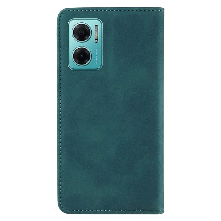 BETOPNICE 003 For Xiaomi Redmi 10 5G / Note 11E 5G / 10 Prime+ 5G / 11 Prime 5G Phone Flip Case Stand Leather RFID Blocking Wallet Cover - Green