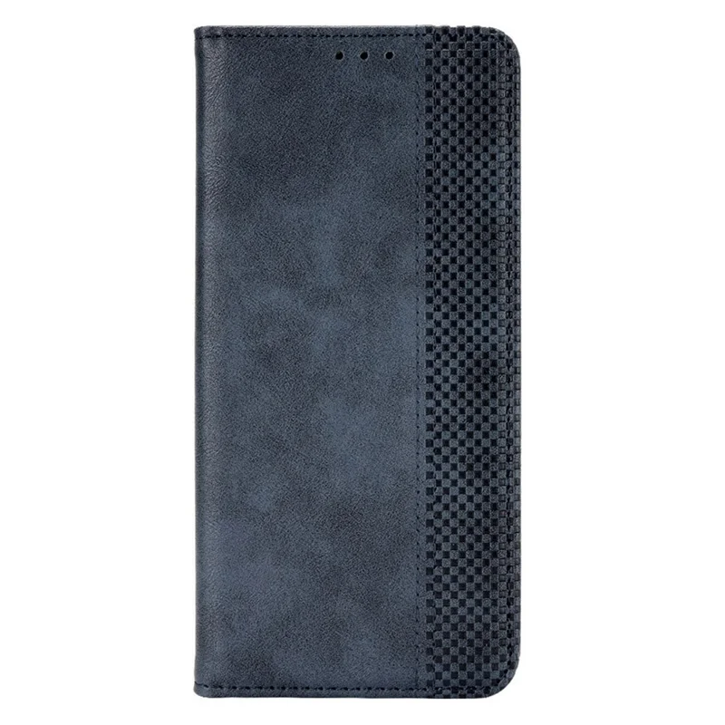 För Infinix Note 30 4G / X6833B / X6716B Magnetisk stängnings mobilskal Retro PU-läderskal med ställfot och plånbok - Blå