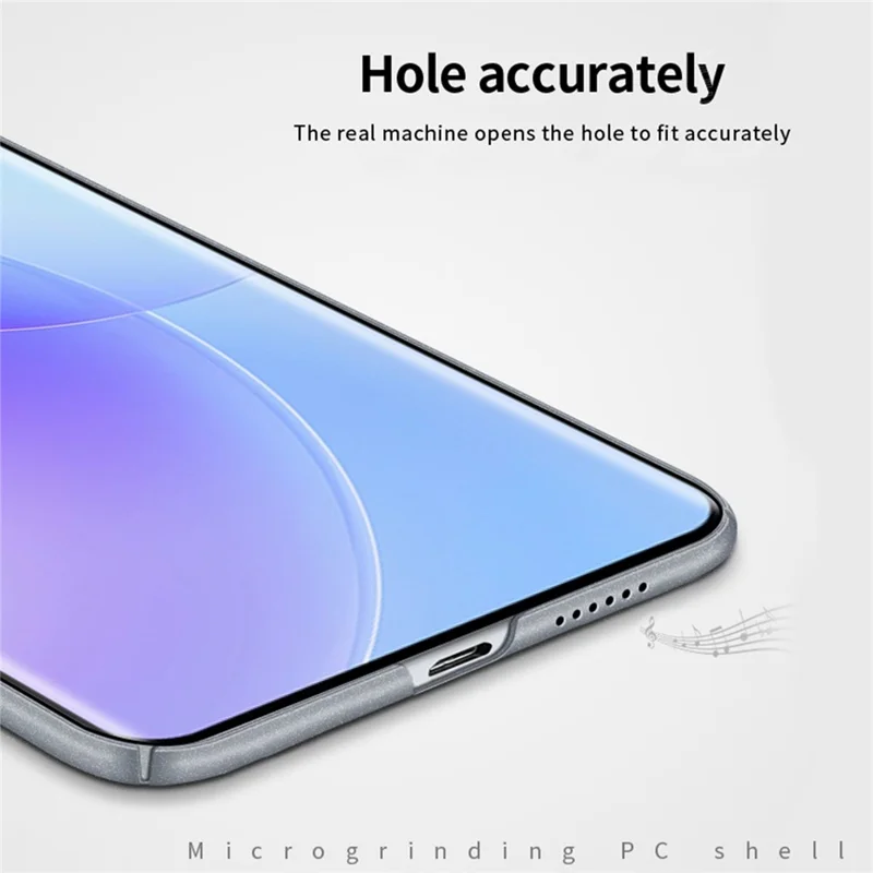 MOFI Shield Matte Series For Xiaomi Civi 3 5G Matte Phone Case Anti-Scratch Ultra-Thin Hard PC Cover - Blue