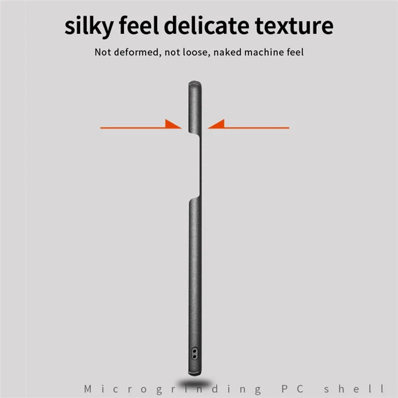 MOFI Shield Matte Series For Xiaomi Civi 3 5G Matte Phone Case Anti-Scratch Ultra-Thin Hard PC Cover - Red