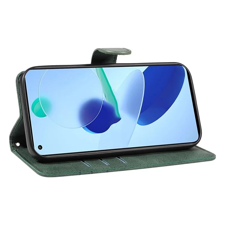 Per Xiaomi Mi 11 Lite 4G / 5g / 11 Lite 5G NE Wallet pe Coperchi - Verde