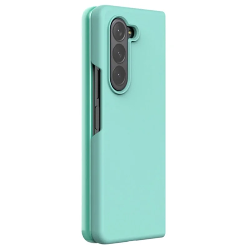 Para Samsung Galaxy Z Fold5 5G Funda de Teléfono de Silicona Líquida Anti-Caída Ultradelgada a Prueba de Golpes - Azul Bebé