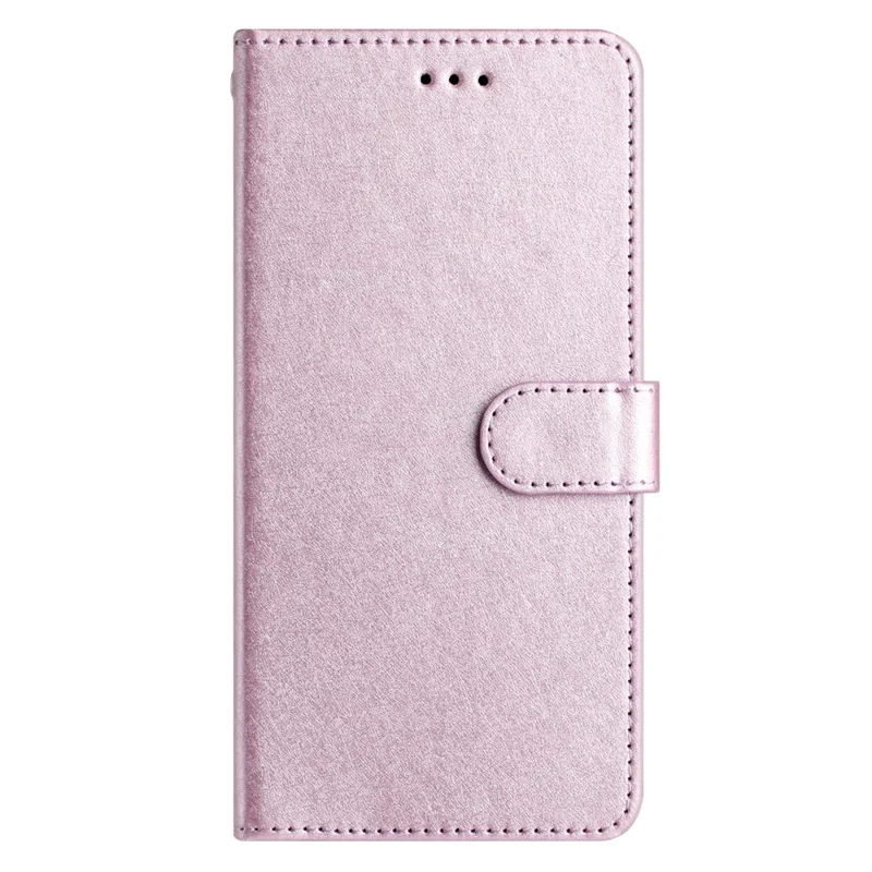 Flip Case for iPhone 11 Pro Max Silk Texture PU Leather Wallet Phone Foldable Stand Cover with Wrist Strap - Light Purple