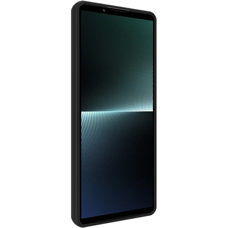 IMAK LX-5 Series for Sony Xperia 1 V Carbon Fiber Texture Anti-drop Case PU Leather Coated TPU+PC Phone Cover