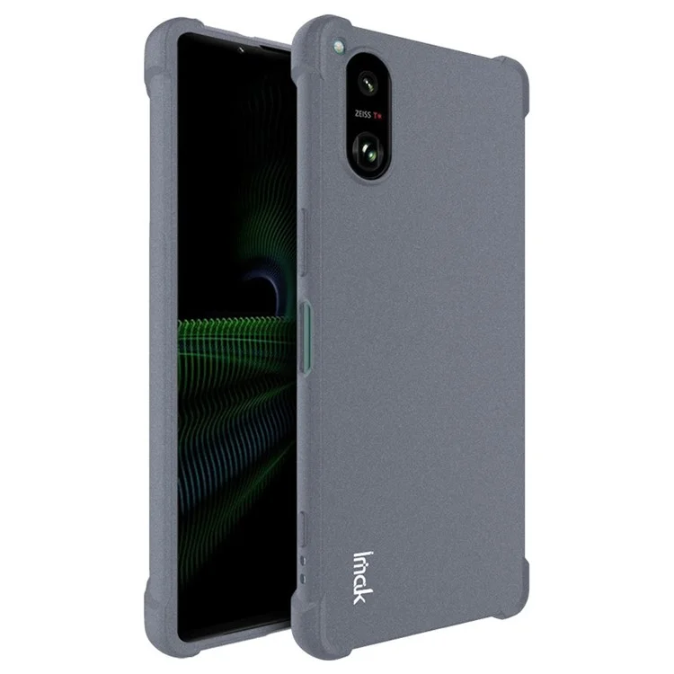 Étui de protection arrière IMAK pour Sony Xperia 5 V - Gris