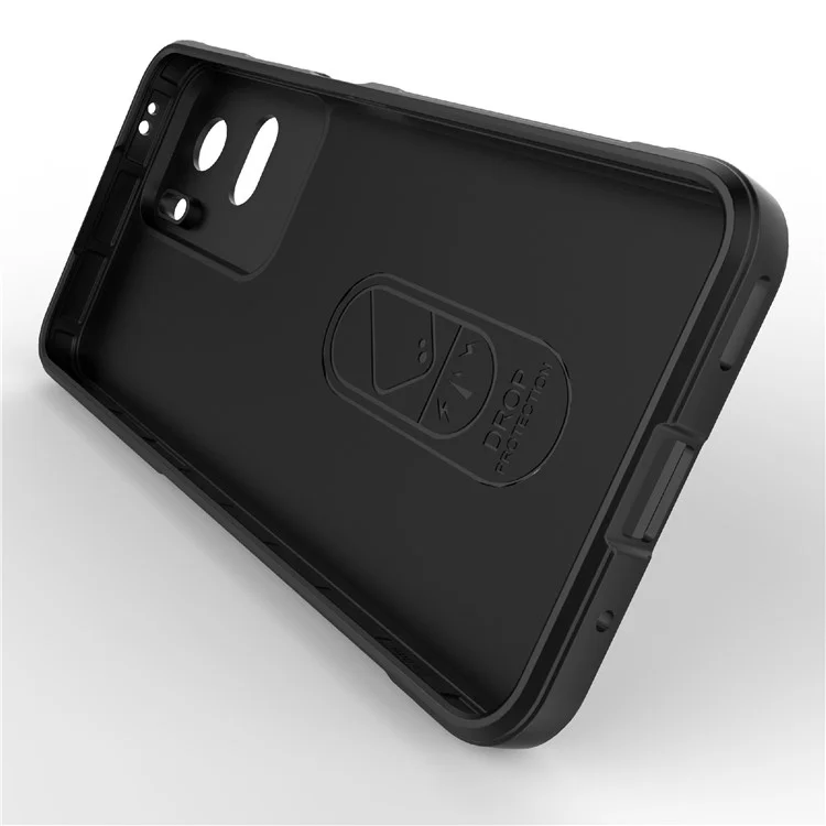 Чехол для телефона TPU для Honor 90 Lite 5G, прочный, устойчивый к падениям, тонкий чехол для телефона - черный
