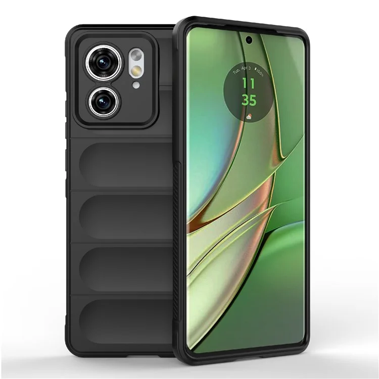 Capa de Telefone TPU para Motorola Edge 40 5G, Capa de Telefone à Prova de Choques Resistente - Preta