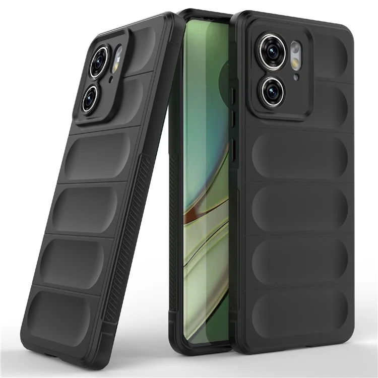 Capa de Telefone TPU para Motorola Edge 40 5G, Capa de Telefone à Prova de Choques Resistente - Preta