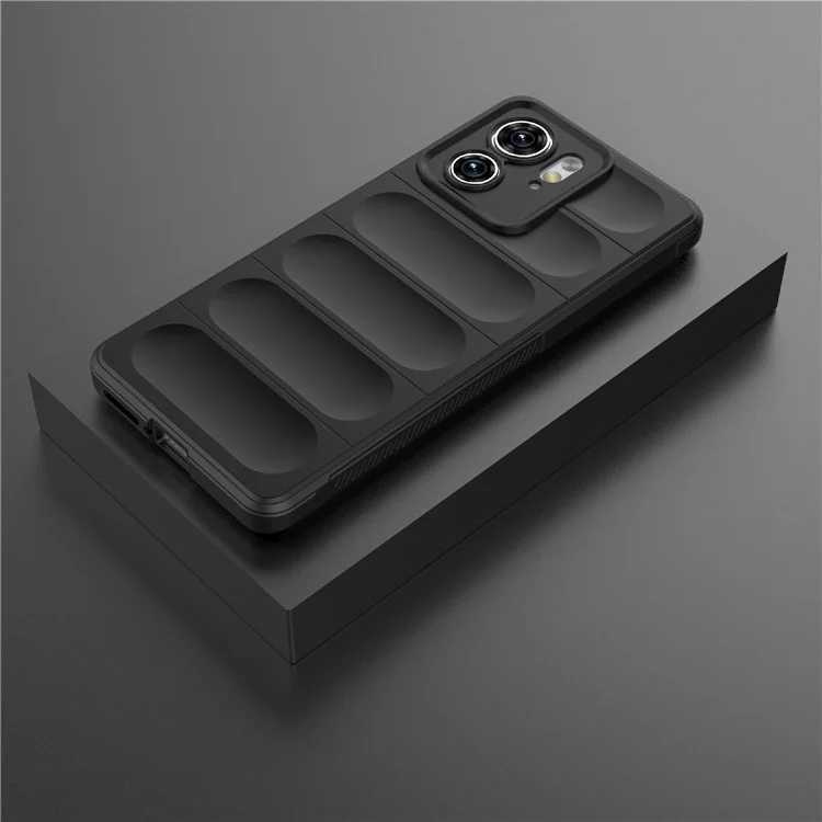 Capa de Telefone TPU para Motorola Edge 40 5G, Capa de Telefone à Prova de Choques Resistente - Preta