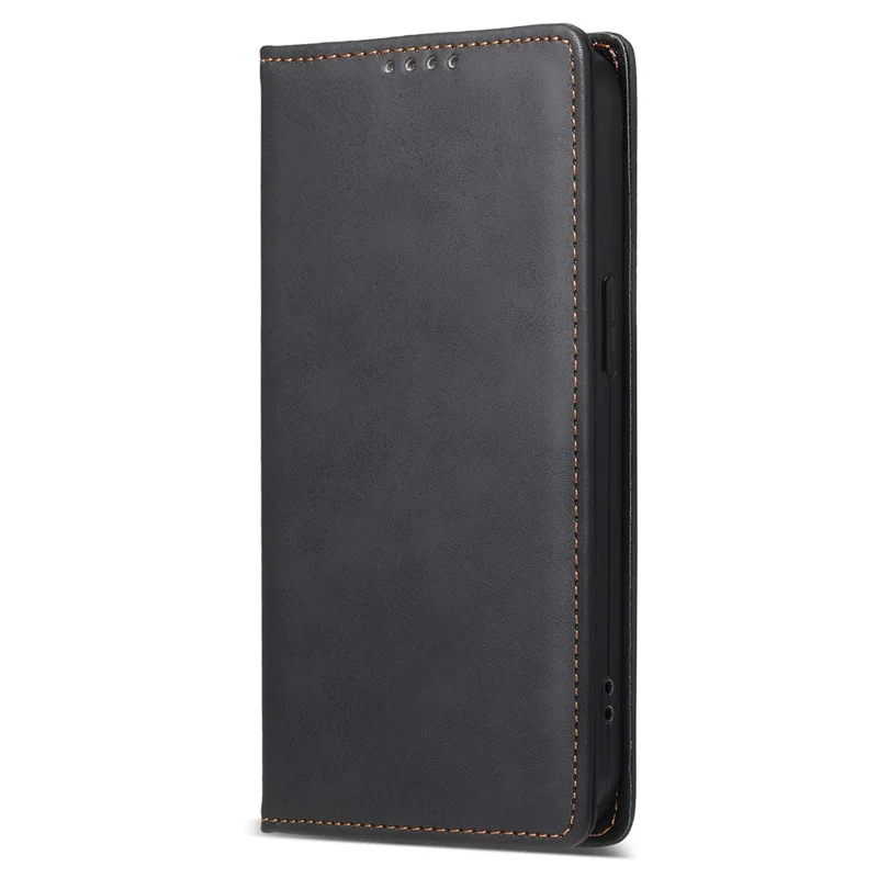 DF-05 For Realme C53 (Global) / C53 (India) / C51 PU Leather Case RFID Blocking Phone Cover with Stand Wallet - Black