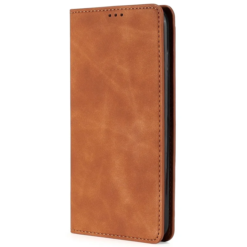 Per Huawei Enjoy 60 Pro / nova 11i / Maimang 20 Porta Carte PU Pelle Cover Telefono - Marrone Chiaro