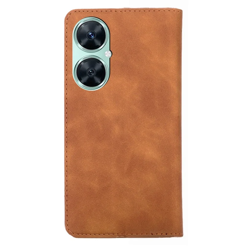 Per Huawei Enjoy 60 Pro / nova 11i / Maimang 20 Porta Carte PU Pelle Cover Telefono - Marrone Chiaro