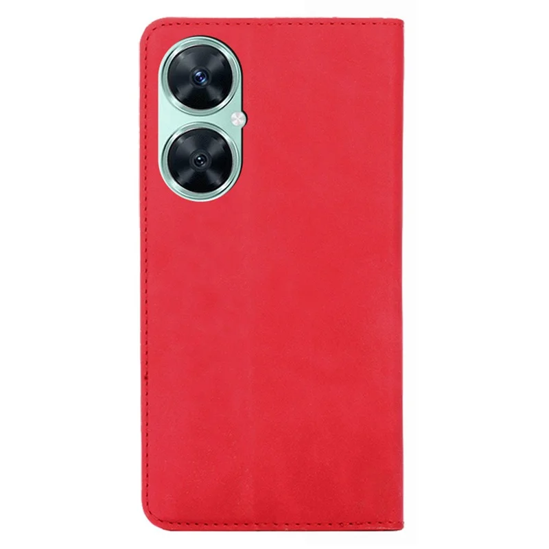 Pour Huawei Enjoy 60 Pro / nova 11i / Maimang 20 Porte-carte Coque de téléphone en cuir PU avec support - Rouge