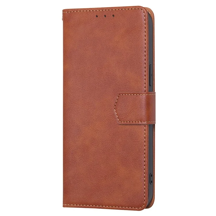 Per vivo Y35m+ 5G / Y35+ 5G PU Leather Stand Cell Phone Case RFID Blocking Wallet Phone Cover - Marrone