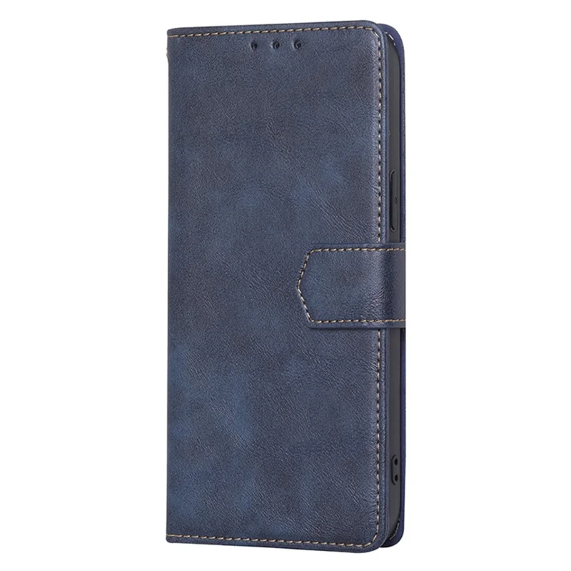 For Realme 11 Pro+ 5G / 11 Pro 5G Cowhide Texture Wallet Phone Case RFID Blocking Leather Stand Cover - Blue