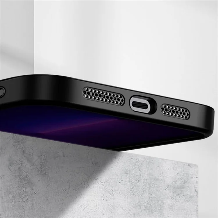 KSTDESIGN Icenets Series Phone Cover for iPhone 15 Pro Max , Heat Dissipation Hard PC Case with Lens Film - Purple