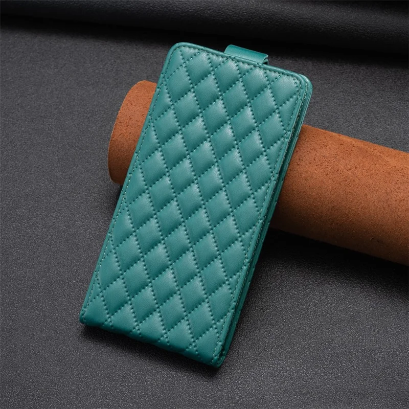 BF30 For Google Pixel 7a Vertical Flip PU Leather Phone Case Imprinted Anti-drop Cover with Card Slots - Green
