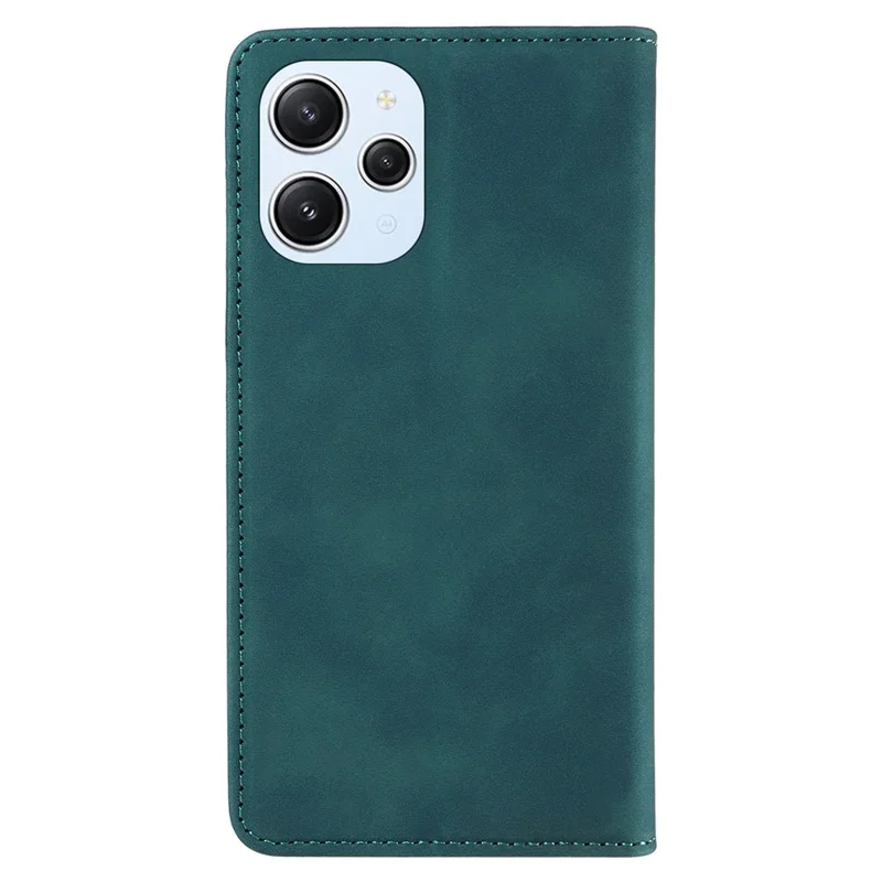 BETOPNICE 003 Per Xiaomi Redmi 12 4G RFID Blocking Phone Case Wallet Stand PU Leather Flip Cover - Verde