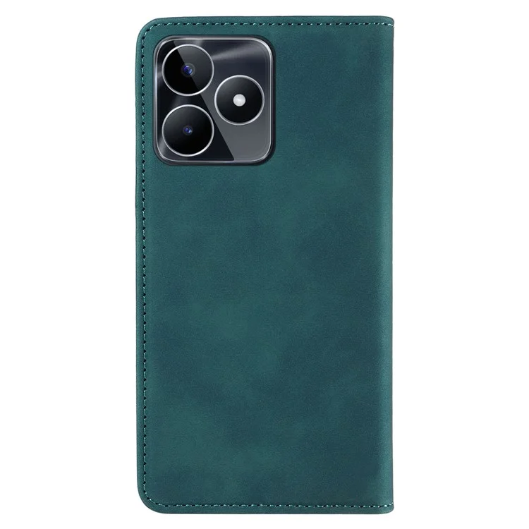 BETOPNICE 003 For Realme C53 (Global) / C53 (India) / C51 / Narzo N53 4G Dustproof PU Leather Flip Cover RFID Blocking Wallet Stand Phone Case - Green