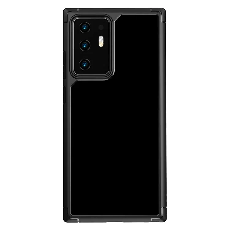 Defense Armor Series Clear Case für Samsung Galaxy Note20 Ultra / Note20 Ultra 5G, TPU + PC Schutzhülle - Schwarz