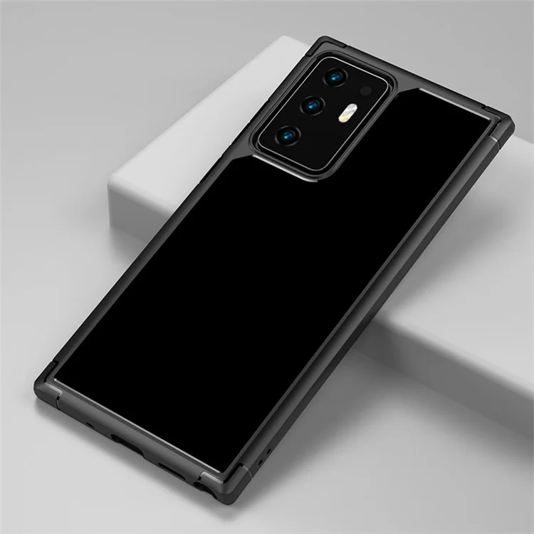 Defense Armor Series Clear Case für Samsung Galaxy Note20 Ultra / Note20 Ultra 5G, TPU + PC Schutzhülle - Schwarz