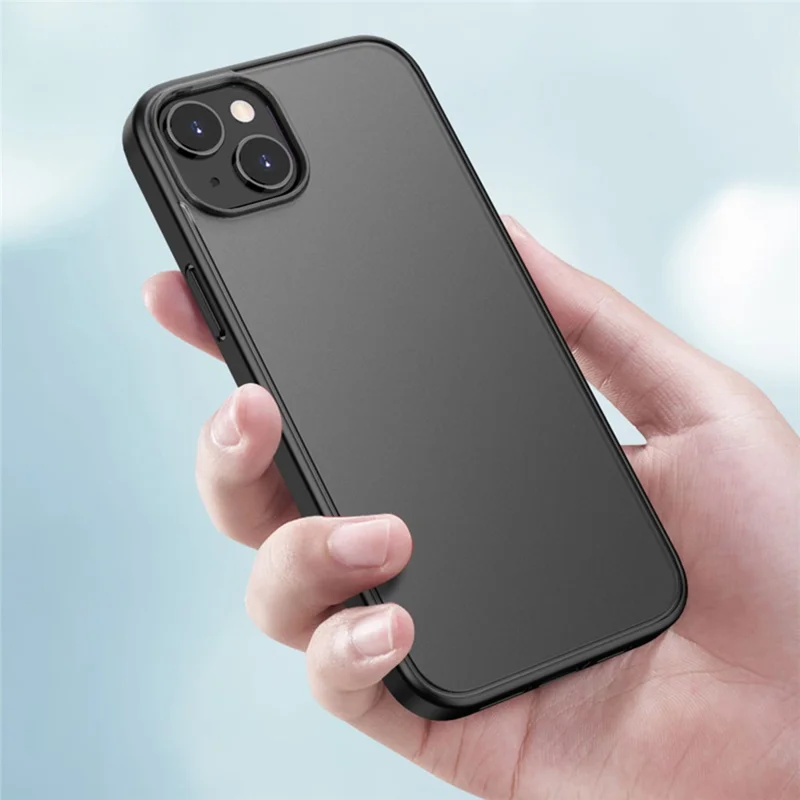 Magic Series for iPhone 13 / 14 Translucent Matte Case  TPU + PC Anti-Scratch Phone Cover - Dark Purple