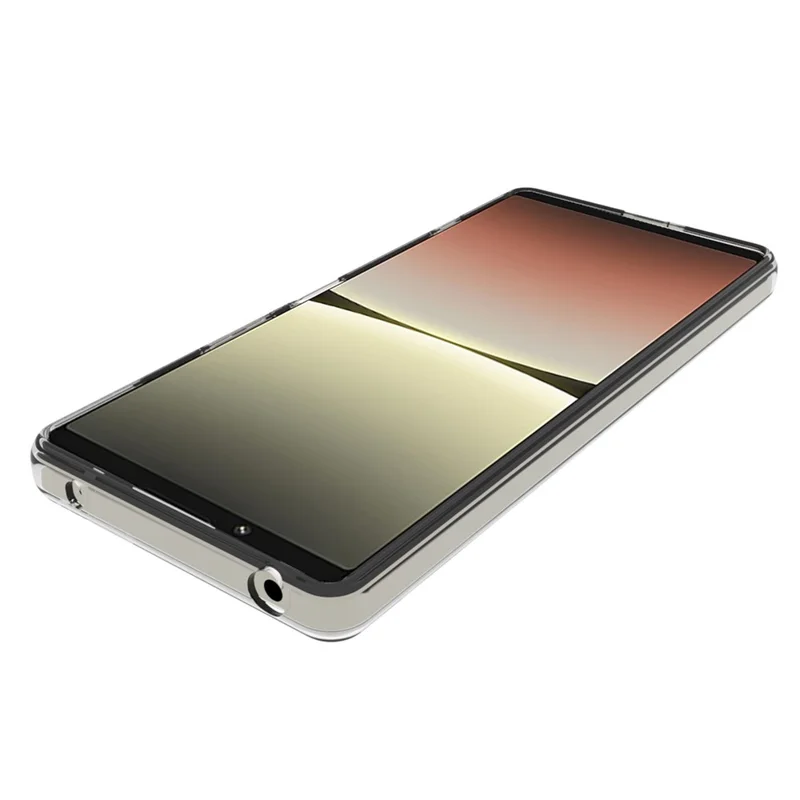 10 stk./pakke til Sony Xperia 5 V, gennemsigtig, fleksibel TPU-case med indvendig vandmærkefri tekstur, mobiltelefonbeskyttelse