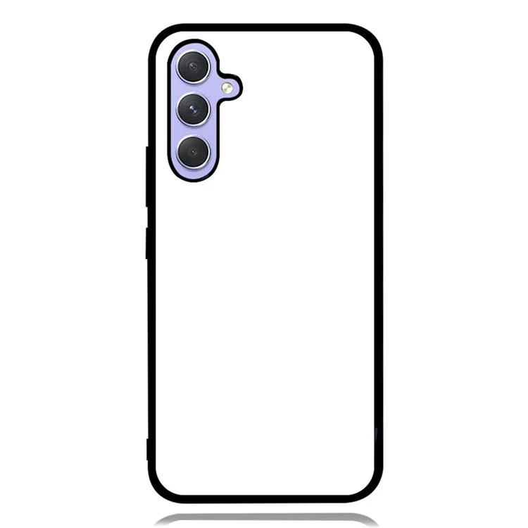 For Samsung Galaxy A54 5G Protective Case Heat Transfer Printing TPU+PC+Aluminum Sheet Phone Shell