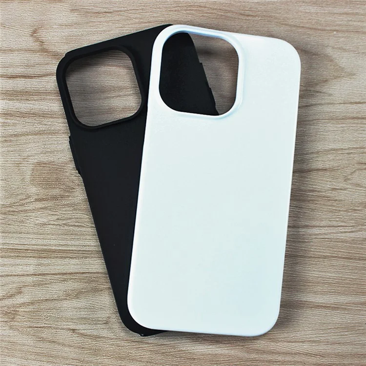 Per iPhone 14 Pro Heat Transfer Printing Phone Case PC+TPU Sublimation Blanks Customized Cover (Effettua ordini in multipli di 20)