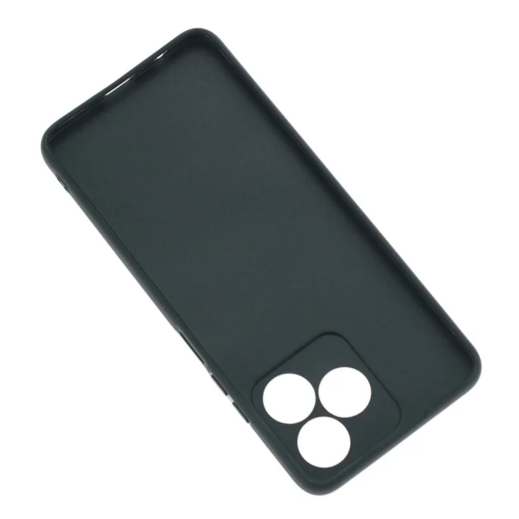 Precise Cutouts TPU Case for Realme C53 (Global) / C53 (India) / C51 , Matte Finish Cell Phone Cover - Black