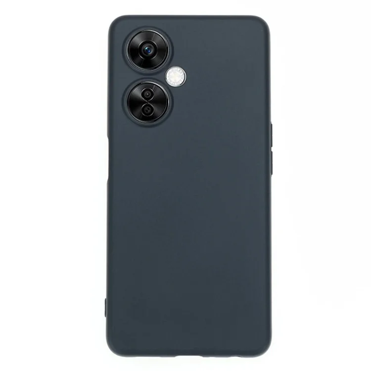 For OnePlus Nord N30 5G / Nord CE 3 Lite 5G Glossy Phone Cover Precise Cutouts Soft TPU Phone Case - Black