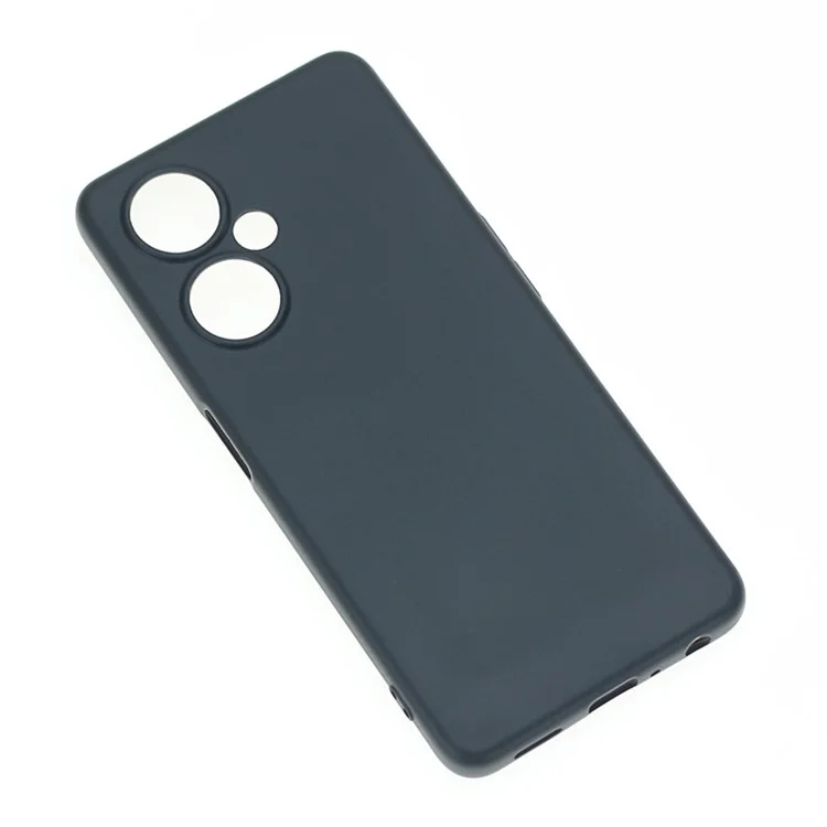 For OnePlus Nord N30 5G / Nord CE 3 Lite 5G Glossy Phone Cover Precise Cutouts Soft TPU Phone Case - Black