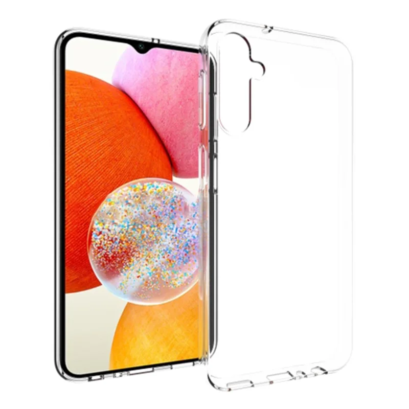Coque transparente pour Samsung Galaxy A25 5G (Global) (161,0 x 76,5 x 8,3 mm) Étui de téléphone TPU sans filigrane Housse de téléphone brillante