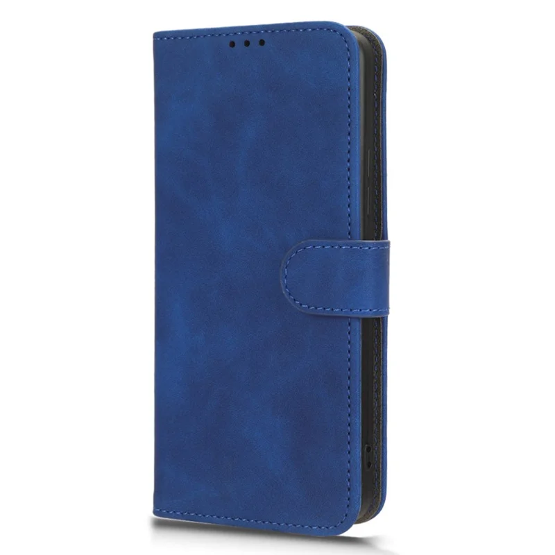 Für Umidigi C1 Max / C1 / C2 Handy-Ständer-Hülle Portemonnaie Anti-Drop PU-Leder Skin-Touch-Handyhülle - Blau