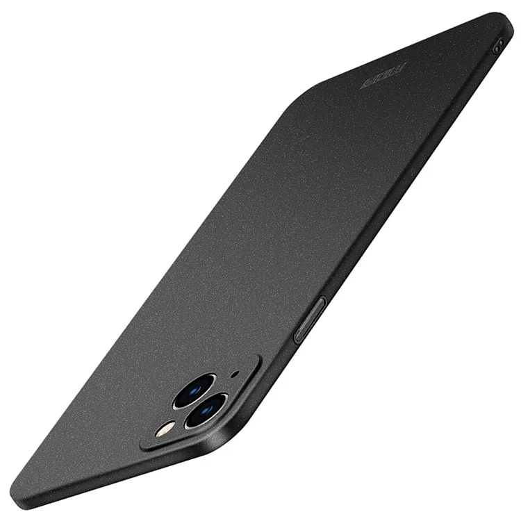 MOFI Shield Matte Series Hard PC Back Cover per iPhone 15 Plus, Custodia Antiimpronta Opaca - Nero