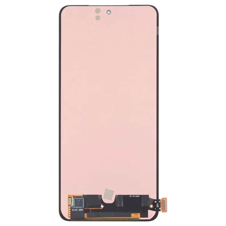 Pour vivo X60t 5G / X60 5G / X70 / X70t Écran OLED de qualité C et ensemble de numériseur (sans logo)