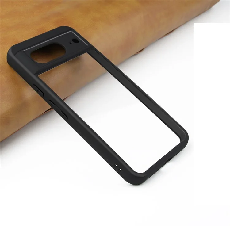 Для Google Pixel 8 Anti-Scratch TPU + Hard PC Phone Shell HD Clear Mobile Phone Case Cover