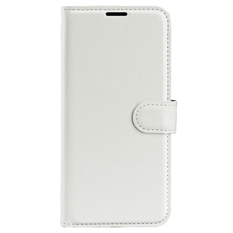 Litchi Texture Wallet Phone Case for Xiaomi Civi 3 5G , Stand PU Leather Full Protection Cover - White