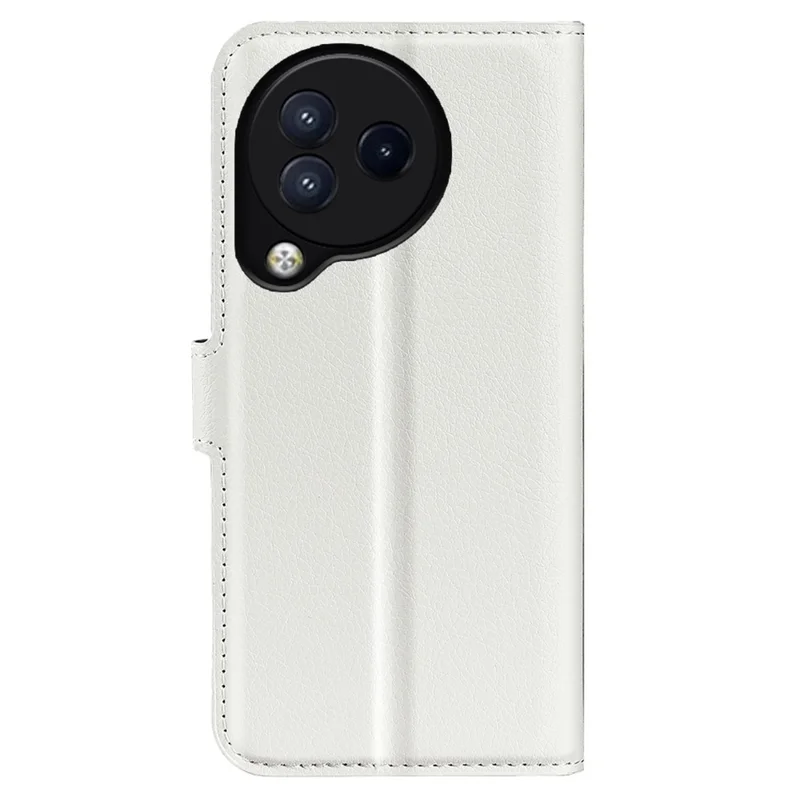 Litchi Texture Wallet Phone Case for Xiaomi Civi 3 5G , Stand PU Leather Full Protection Cover - White