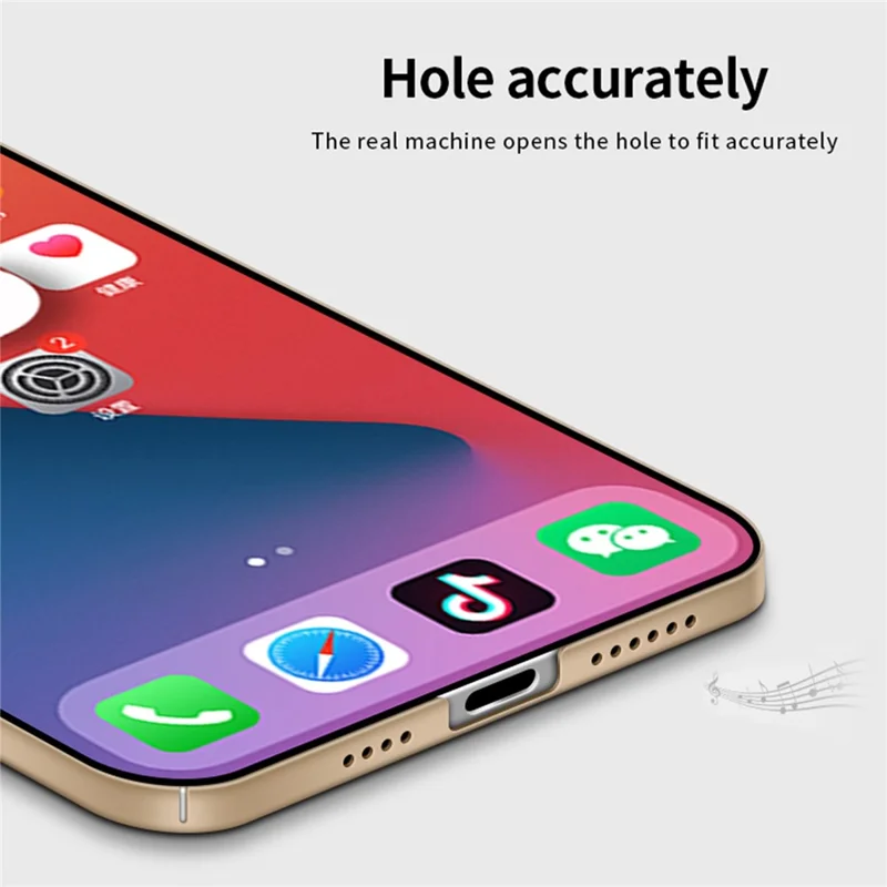 MOFI JK PC Series-1 Shield for iPhone 15 Plus Cell Phone Cover Anti-Fingerprint Matte PC Phone Case - Black