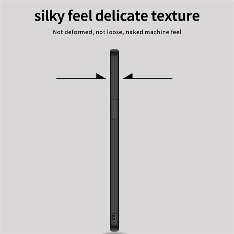 MOFI JK Série PC-1 Coque pour iPhone 15 Pro Anti-empreintes Matte PC Étui Téléphone Portable - Noir 