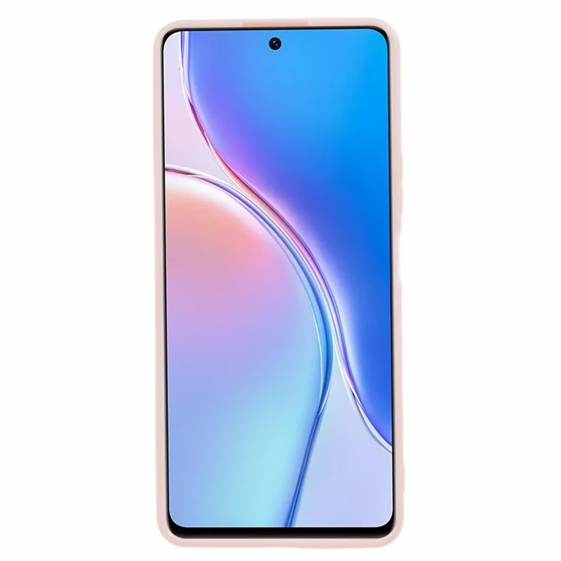 Para Huawei Maimang 20 Candy Color Glossy Phone TPU Case Precise Cutout Protective Phone Cover - Light Pink