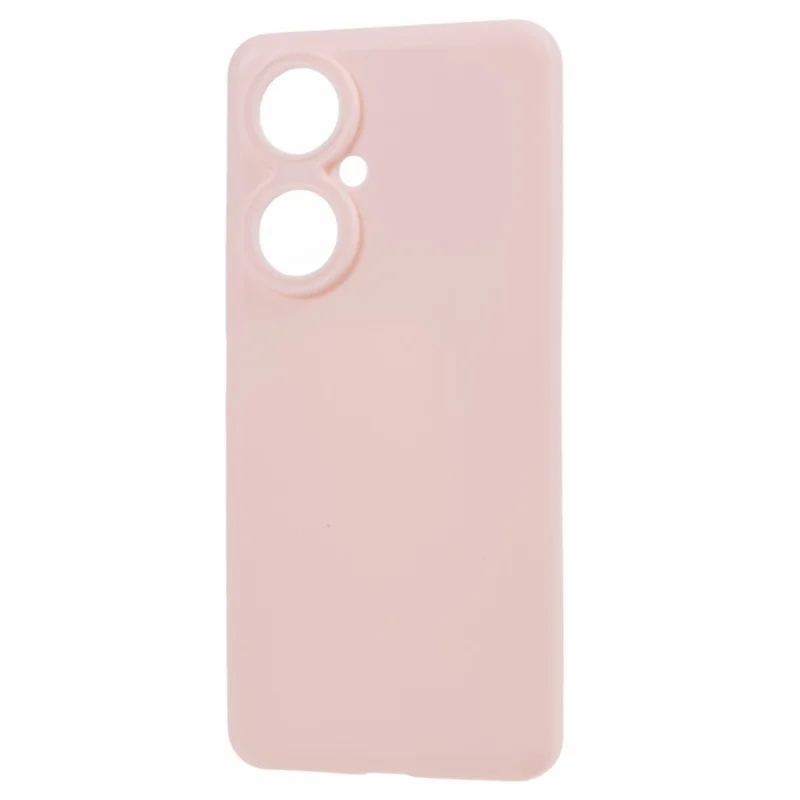 Para Huawei Maimang 20 Candy Color Glossy Phone TPU Case Precise Cutout Protective Phone Cover - Light Pink