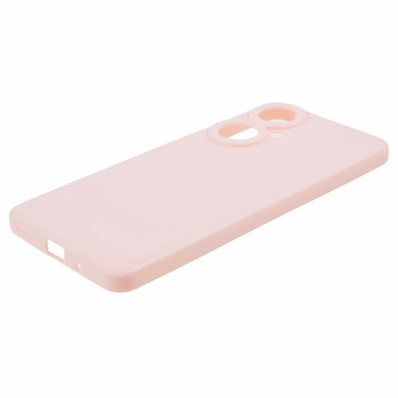 Para Huawei Maimang 20 Candy Color Glossy Phone TPU Case Precise Cutout Protective Phone Cover - Light Pink