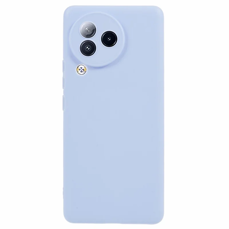 For Xiaomi Civi 3 5G Soft TPU Glossy Phone Case Candy Color Precise Cutout Phone Cover - Light Purple