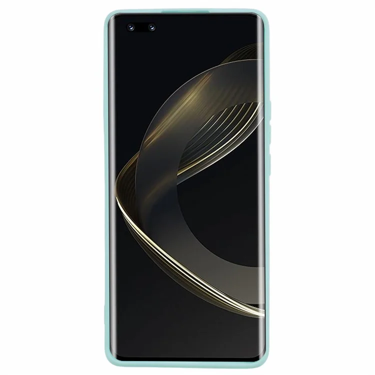 For Huawei nova 11 Pro / nova 11 Ultra Soft TPU Precise Cutout Phone Case Straight Edge Phone Cover - Light Green