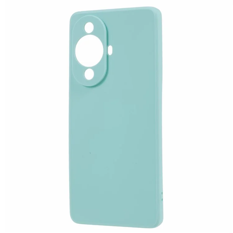 For Huawei nova 11 Pro / nova 11 Ultra Soft TPU Precise Cutout Phone Case Straight Edge Phone Cover - Light Green