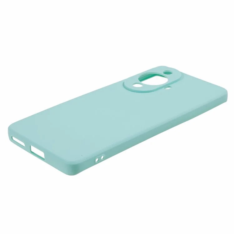 For Huawei nova 11 Pro / nova 11 Ultra Soft TPU Precise Cutout Phone Case Straight Edge Phone Cover - Light Green