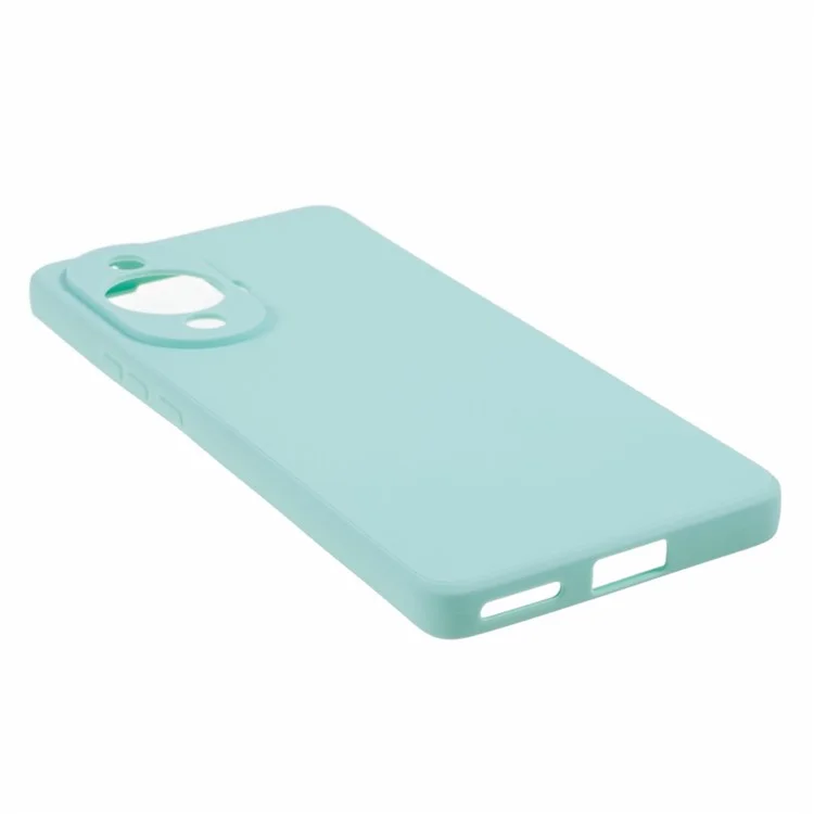 For Huawei nova 11 Pro / nova 11 Ultra Soft TPU Precise Cutout Phone Case Straight Edge Phone Cover - Light Green