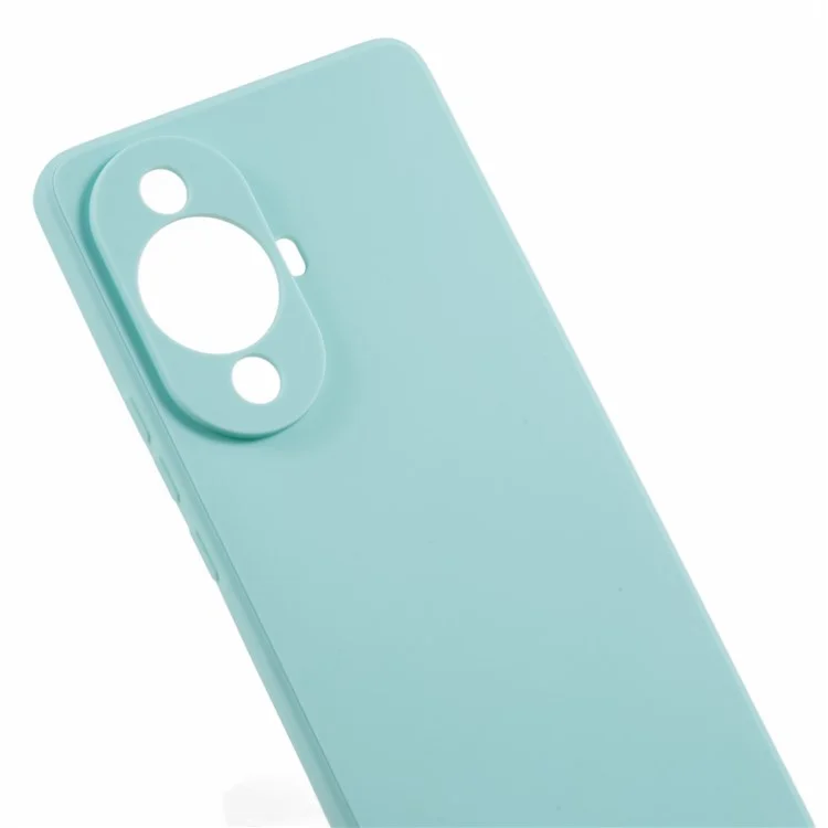 For Huawei nova 11 Pro / nova 11 Ultra Soft TPU Precise Cutout Phone Case Straight Edge Phone Cover - Light Green